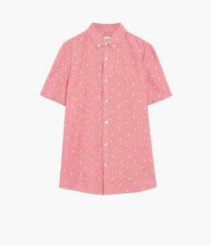 Drawstring Shirt Dress
